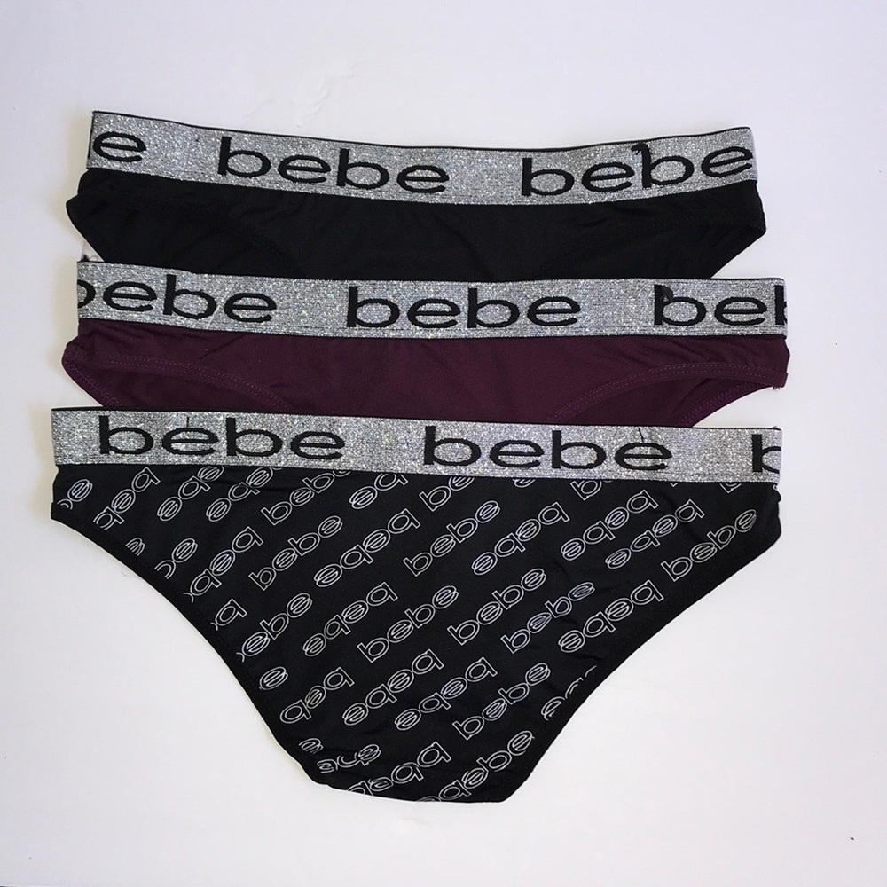 Bundle 3 pieces Seamless Hi-Cuts Bebe - Picture 4 of 5